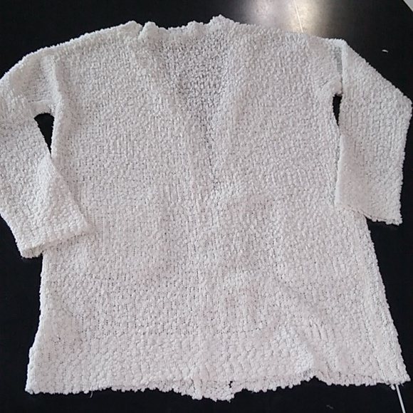 Listicle White Cardigan/Shrug Sweater • Sz Small - Picture 8 of 8